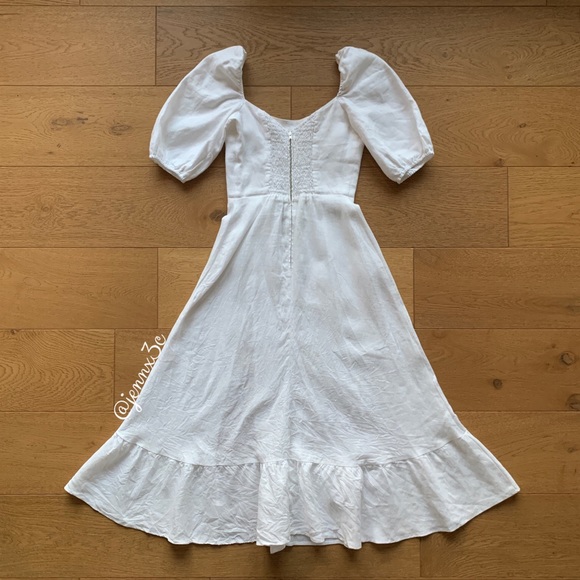 ❌[SOLD]❌Reformation Belgium Dress || White - Picture 9 of 16